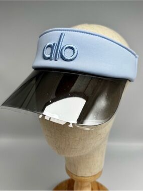 Alo Blue UPF 50+ Sun Visor Hat One Size